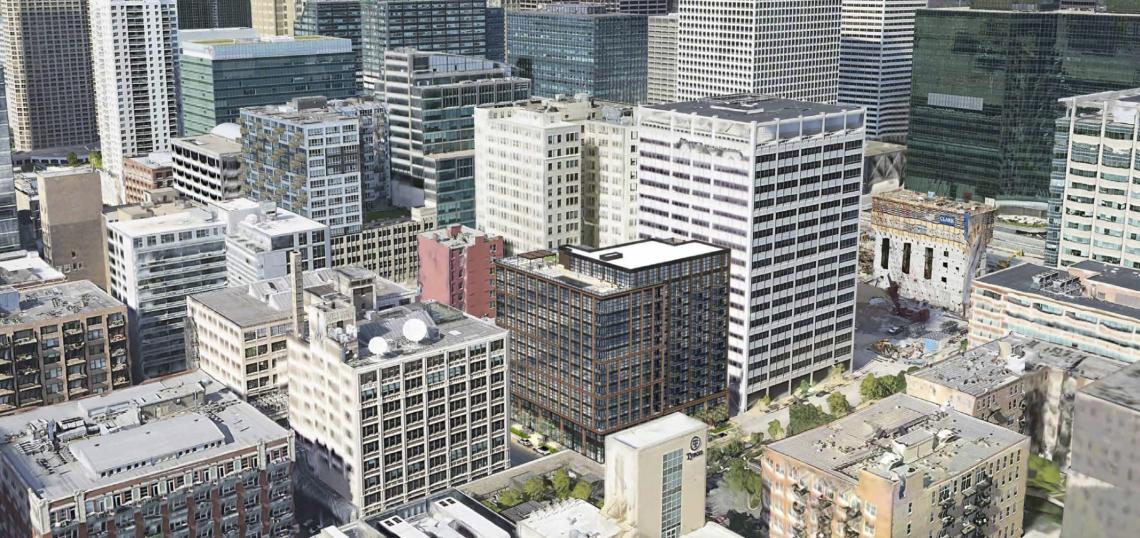 Permits are in the works for 566 W. Van Buren Urbanize Chicago